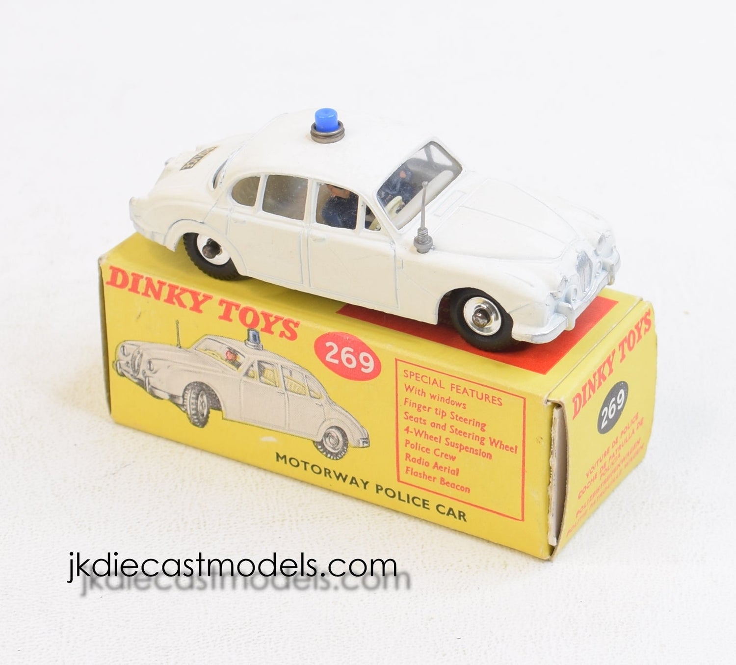 Dinky toys 269 Motorway Police Car Virtually Mint/Boxed