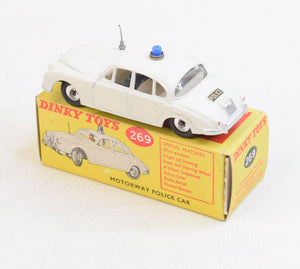 Dinky toys 269 Motorway Police Car Virtually Mint/Boxed