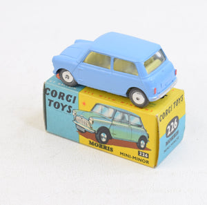 Corgi Toys 226 Mini Minor Virtually Mint/Nice box (Lemon interior)