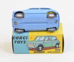 Corgi Toys 226 Mini Minor Virtually Mint/Nice box (Lemon interior)