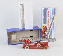 French Dinky toys 899 Auto-Echelle Fire Engine Virtually Mint/Lovely box (MC)