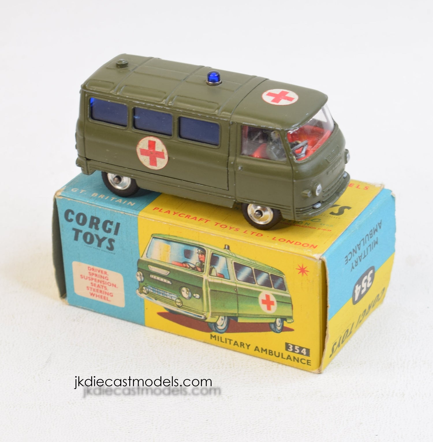 Corgi toys 354 Military Commer Ambulance Very Near Mint/Boxed