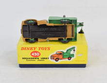 Dinky Toys 430 Commer Breakdown Virtually Mint/Nice box (Green hubs)
