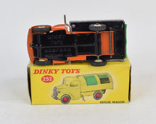 Dinky toys 252 Refuse Wagon Virtually Mint/Boxed (Rare issue)