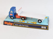 Dinky Toys 915 A.E.C  Virtually Mint/Lovely box 'Truck Hire Co Liverpool' Promotional