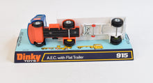 Dinky Toys 915 A.E.C  Virtually Mint/Lovely box 'Truck Hire Co Liverpool' Promotional