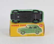 Dinky Toys 154 Hillman Minx Virtually Mint/Nice box (MR)