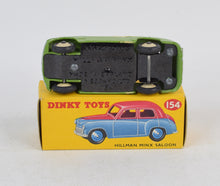 Dinky Toys 154 Hillman Minx Virtually Mint/Nice box (MR)