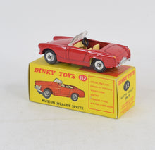 Dinky Toys 112 Austin Healy Sprite Virtually Mint/Nice box (MR)