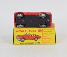 Dinky Toys 112 Austin Healy Sprite Virtually Mint/Nice box (MR)