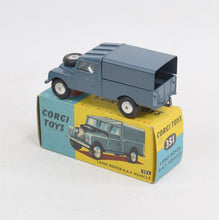 Corgi Toys 351 R.A.F Land-Rover Virtually Mint/Boxed