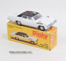 Dinky toys 251 U.S Pontiac Police car Virtually Mint/Boxed