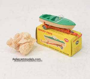 Dinky toy 796 Healey Sports Boat Mint/Boxed