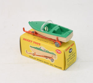 Dinky toy 796 Healey Sports Boat Mint/Boxed