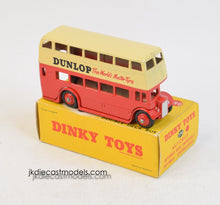 Dinky toys 290 Double deck bus 'Dunlop' Virtually Mint/Boxed