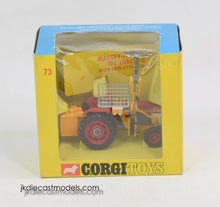 Corgi toys 73 Massey-Ferguson With Saw attachment Virtually Mint/Boxed