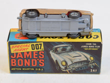 Corgi Toys 261 James Bond DB5 Virtually Mint/Boxed 'Llanellen' Collection (Without ind casting)