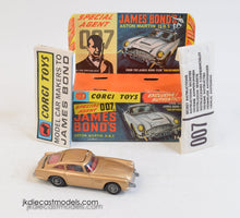 Corgi Toys 261 James Bond DB5 Virtually Mint/Box 'Llanellen' Collection (With indicator casting)