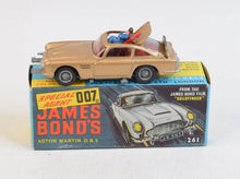 Corgi Toys 261 James Bond DB5 Virtually Mint/Box 'Llanellen' Collection (With indicator casting)