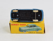 French Dinky Toys 24u Simca 9 'Aronde' Virtually Mint/Boxed