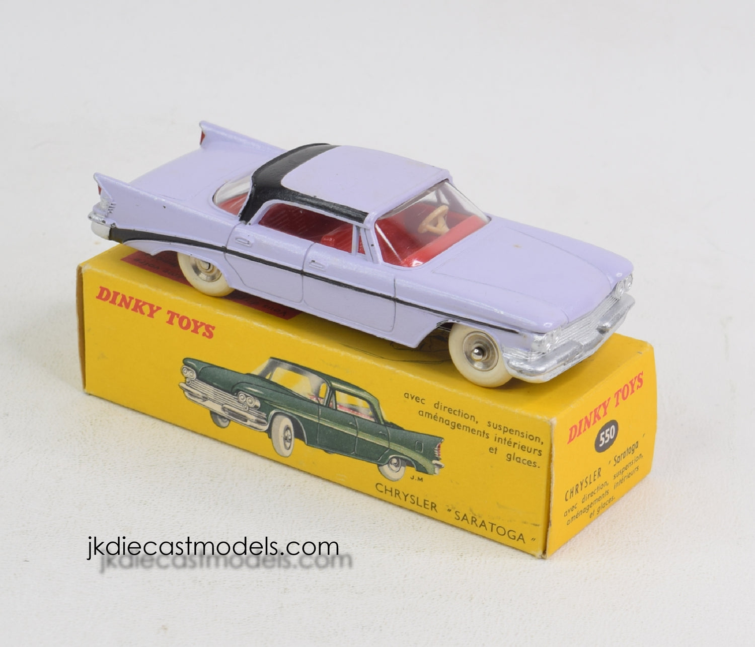 French Dinky 550 Chrysler Saratoga Virtually Mint/Boxed – JK DIE