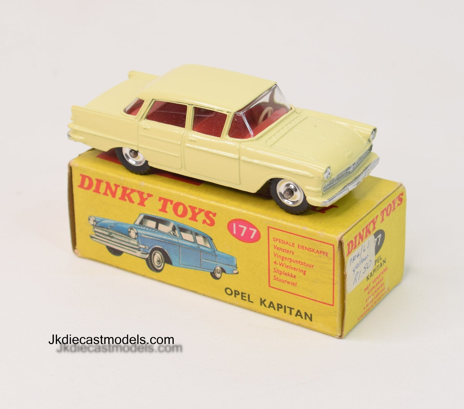 South African Dinky Toys 177 Opel Kapitan Virtually Near Mint/Boxed