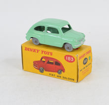 Dinky Toys 183 Fiat 600 Virtually Mint/Nice box (MR)