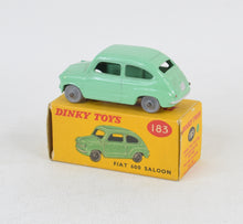 Dinky Toys 183 Fiat 600 Virtually Mint/Nice box (MR)