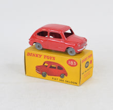 Dinky Toys 183 Fiat 600 Virtually Mint/Nice box (MR)