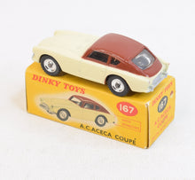 Dinky Toys 167 A.C Aceca Near Virtually Mint/Boxed (High line)