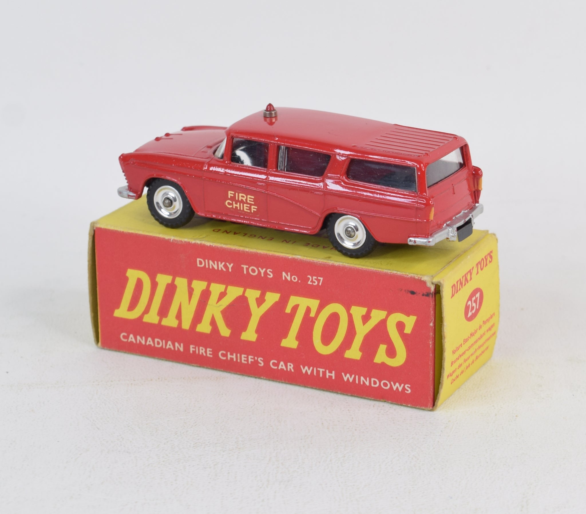 Dinky toys 257 Fire chiefs car Virtually Mint/Nice box (MR) – JK DIE ...