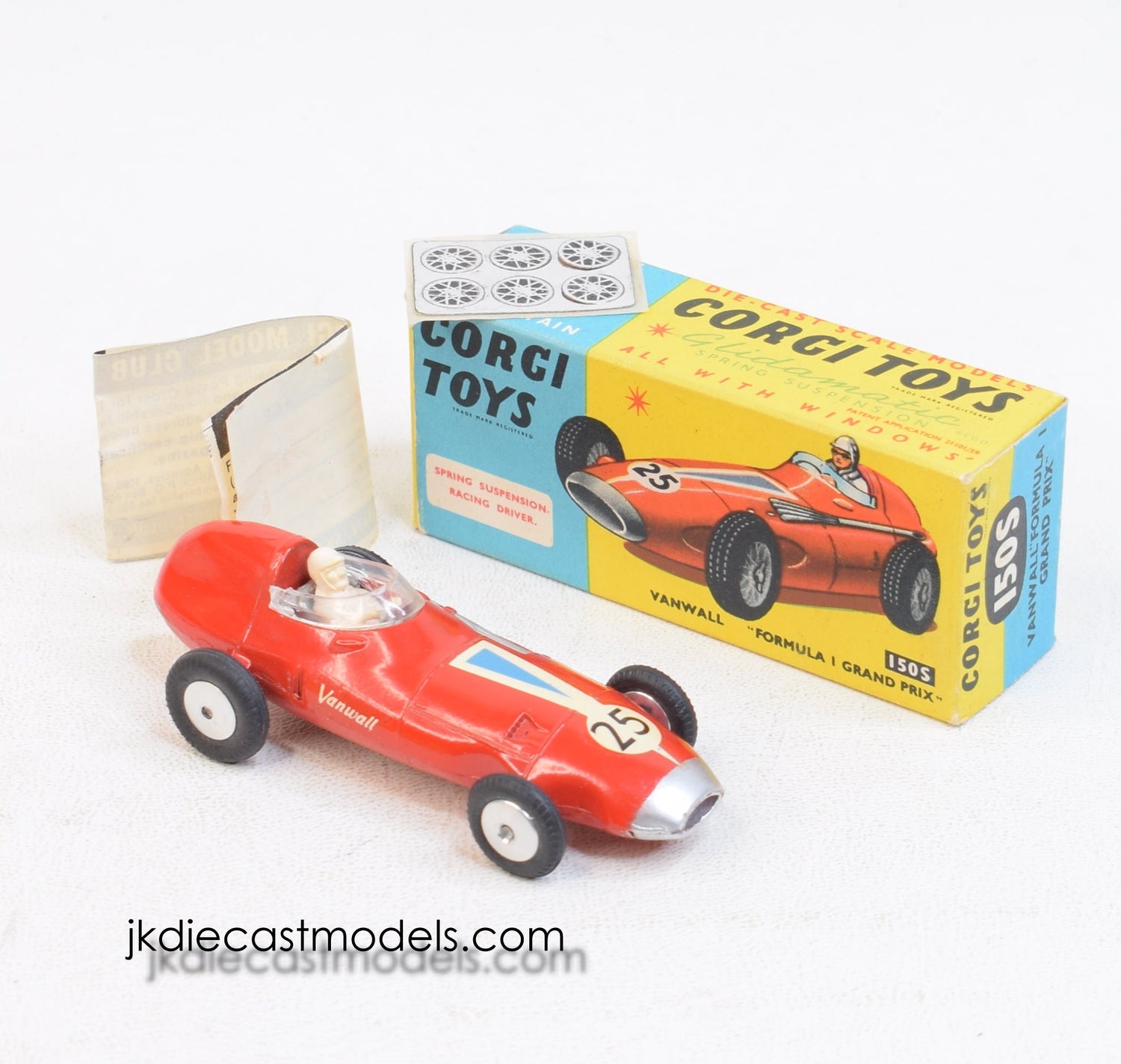 Corgi toys 150s Vanwall 'F1' Virtually Mint/Boxed