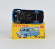 Dinky Toys 481 Bedford 'Ovaltine' Virtually Mint/Nice box (MR)