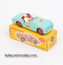 Dinky toys 111 Triumph Tr2 Virtually Mint/Boxed (Thin RN25s)