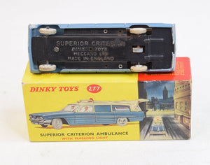 Dinky toys 277 Superior Criterion Ambulance Virtually Mint/Boxed