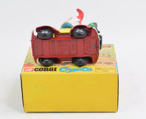 Corgi toys 801 Noddy's Car with black face golly Very Near Mint/Boxed ''The Winchester Collection''