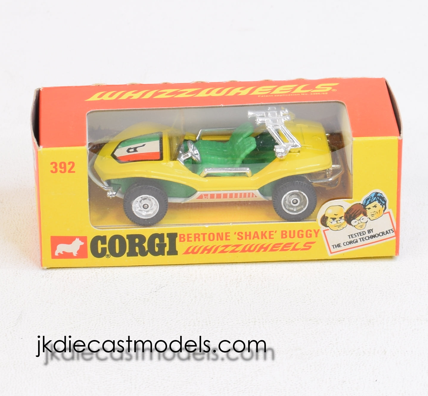 Corgi toys 392 Bertone Buggy Mint/Lovely box