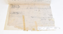 Original Chassis Drawing for the Corgi Ford Consul/1956. Drawn by Marcel Van Cleemput and signed