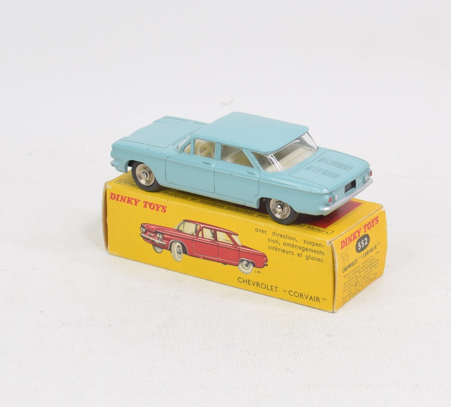 French Dinky Toys 552 Chevrolet Corvair Virtually Mint/Boxed