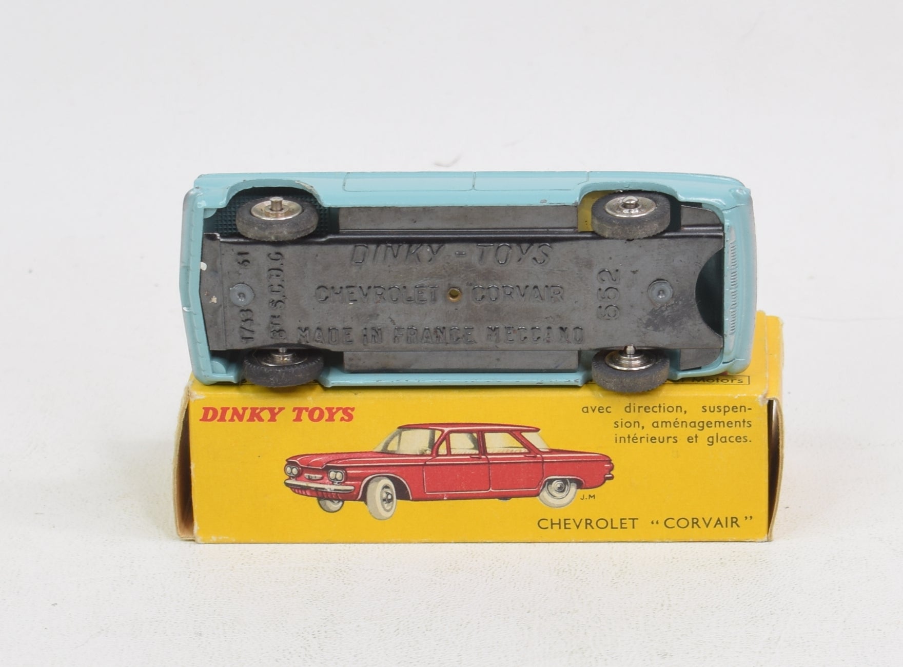 French Dinky Toys 552 Chevrolet Corvair Virtually Mint/Boxed