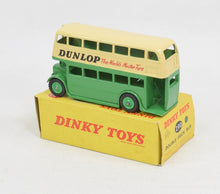 Dinky toys 290 Double deck bus 'Dunlop' Virtually Mint/Boxed