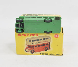 Dinky toys 290 Double deck bus 'Dunlop' Virtually Mint/Boxed