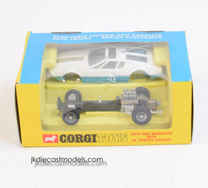 Corgi toys 271 Ghia 5000 Mangusta with de Tomaso Chassis Mint/Nice box