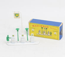 Matchbox Lesney A-1 Accessory pack garage pumps Virtually Mint/Boxed