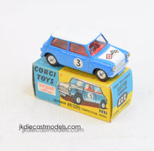 Corgi toys 227 Mini-Cooper Competition Virtually Mint/Boxed (RN3)