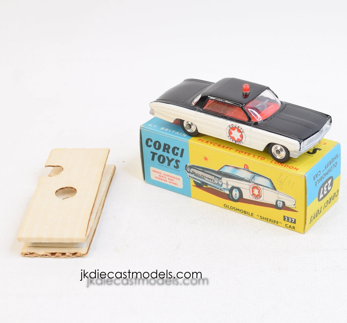 Corgi 237 Oldsmobile Sheriff Car Virtually Mint/Lovely box