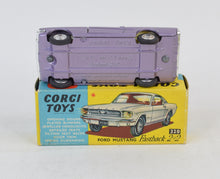 Corgi toys 320 Mustang Virtually Mint/Boxed