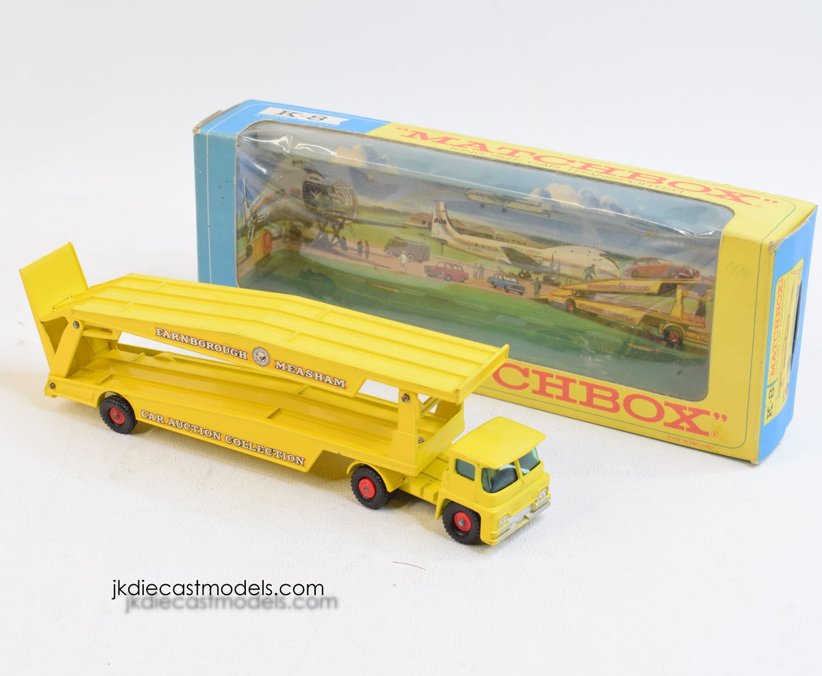 Matchbox King Size K-8 Car Transporter Virtually Mint/Boxed