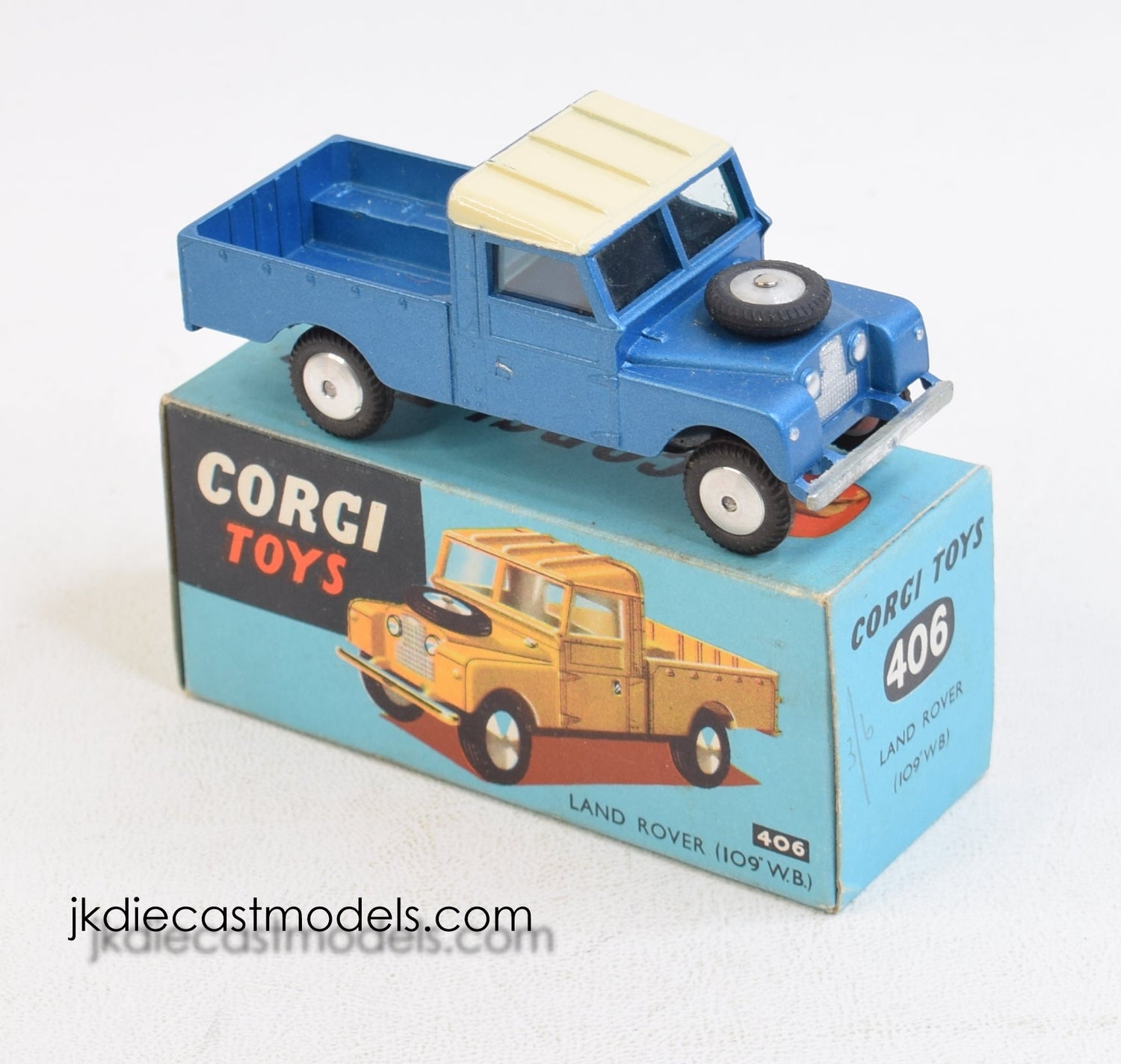 Corgi Toys 406 Land Rover 109 WB Virtually Mint/Boxed