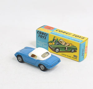 Corgi Toys 319 Lotus Elan Virtually Mint/Nice box 'Avonmore' Collection